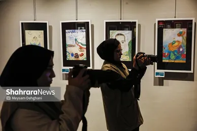 گزارش تصویری | نمایشگاه نقاشی «زنگ پرواز»