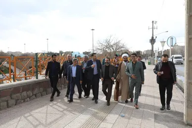 بازدید اعضای شورای اسلامی شهر از اقدامات نوروزی در مشهد
