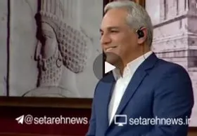 کنایه مهران مدیری به دنیا جهانبخت در برنامه دورهمی + فیلم