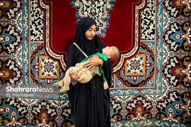 گزارش تصویری | مراسم شیرخوارگان حسینی در حرم مطهر رضوی برگزار شد