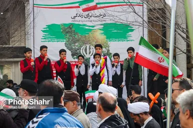 گزارش تصویری (۲) | راهپیمایی روز ۲۲ بهمن در مشهد