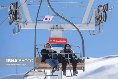آماده سازی پیست اسکی توچال