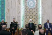 تولیت آستان قدس رضوی: سازمان انتظامی پشتوانه آرامش مردم و رزمندگان است