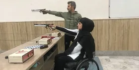 شاهی بار دیگر طلایی شد | افتخارآفرینی بانوی پارا تیرانداز مشهدی