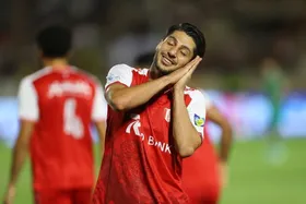 ویدئو| شروع طوفانی شاگردان تارتار؛ گل اول و دوم پرسپولیس برابر شمس آذر