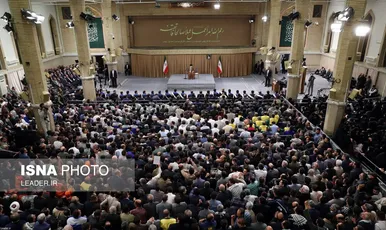 دیدار کارگران با رهبر معظم انقلاب