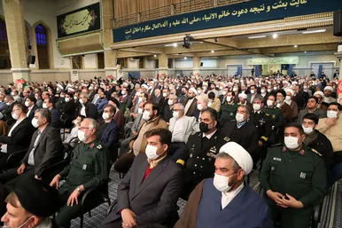 عکس | دیدار جمعی از مسئولان نظام و سفیران کشورهای اسلامی با مقام معظم رهبری