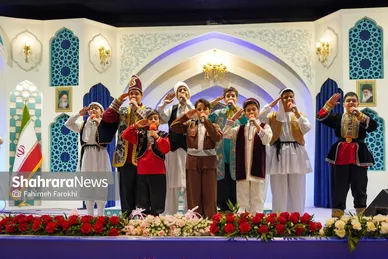 گزارش تصویری | جشن ازدواج ۲۱۰ بسیجی از سراسر کشور در حرم امام‌رضا(ع)