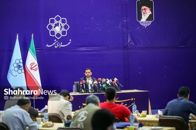 دومین نشست خبری سید عبدالله ارجائی شهردار مشهد