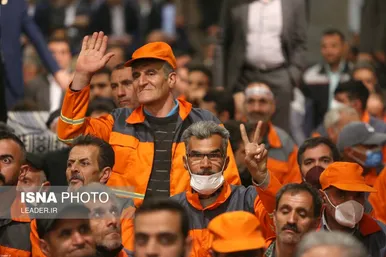 دیدار کارگران با رهبر معظم انقلاب