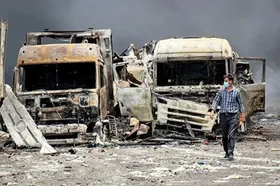 ویدئو | تابیدن نورِ خورشیدِ هشتم در محل حادثه در بندرعباس