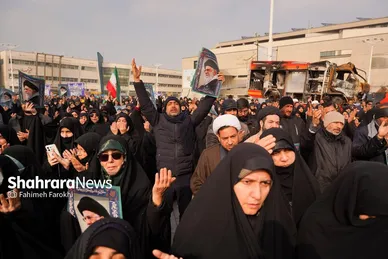 گزارش تصویری | مراسم تشییع پیکر شهید «عیسی علیپور» از شهدای خدمت شهرداری مشهد ۲