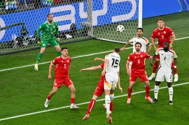 عکس‌هایی از بازی تیم‌های ملی آلمان و دانمارک در یورو ۲۰۲۴