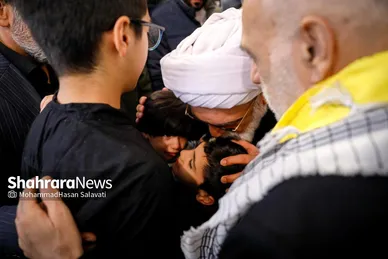 گزارش تصویری | وداع با پیکر مطهر بانوی شهیده معصومه کرباسی در حرم مطهر رضوی - مشهد