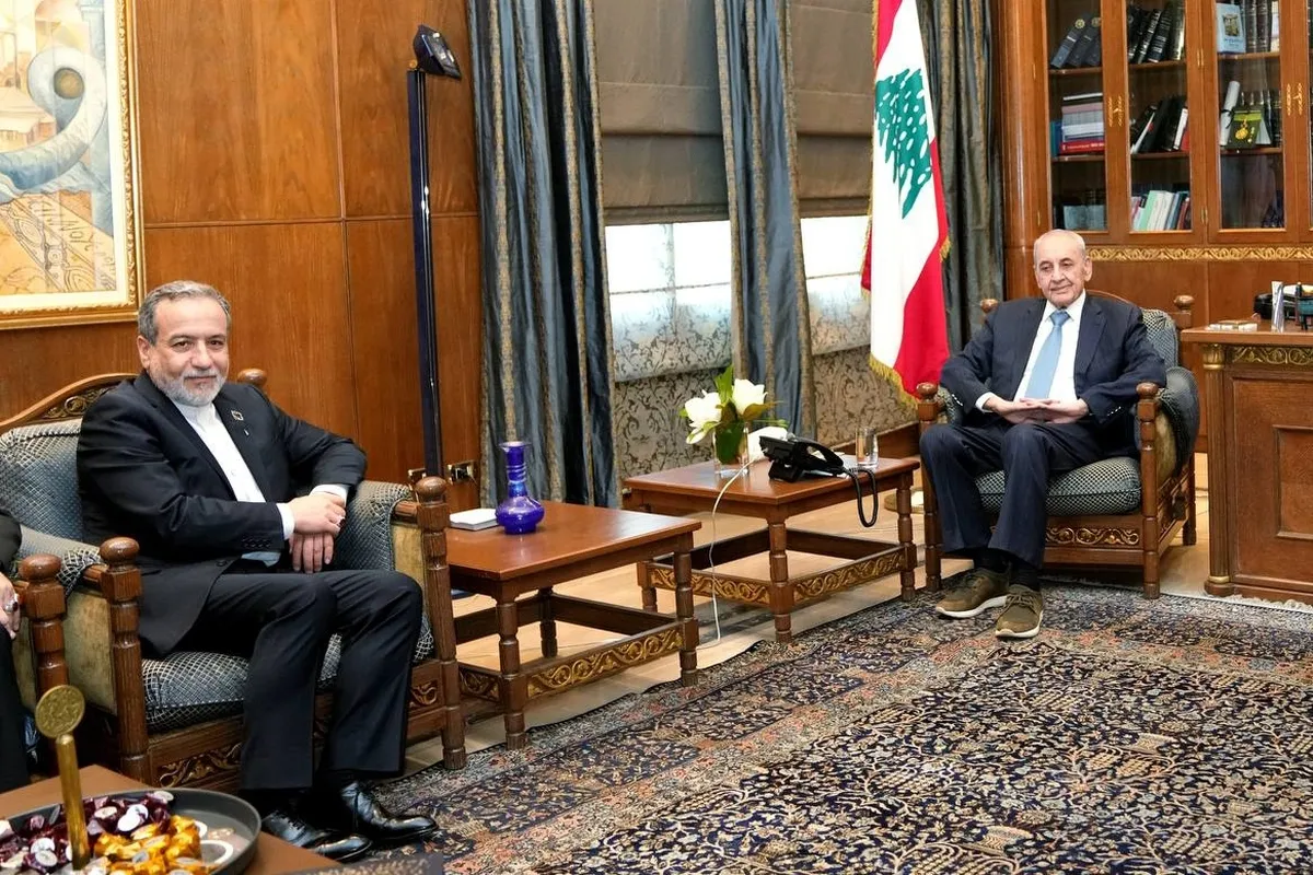 عراقچی پس از دیدار با نبیه بری: لبنان می‌تواند برای بازسازی، روی ایران حساب باز کند