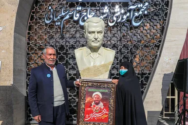 رونمایی از سردیس سردار شهید قاسم سلیمانی