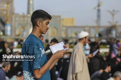 گزارش تصویری | مراسم پر فیض دعای عرفه در حرم مطهر رضوی | سه شنبه ۵ خرداد ۱۴۰۵