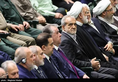 عکس‌هایی از مراسم تحلیف رئیس جمهور