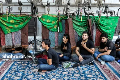 اجتماع عاشورائیان در حرم مطهر رضوی