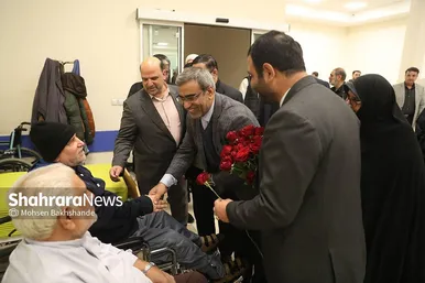 گزارش تصویری | بازدید استاندار خراسان رضوی از مرکز توانبخشی جانبازان نخاعی امام خمینی (ره)