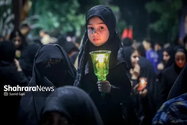 گزارش تصویری | مراسم شام غریبان امام حسین (ع) در مشهدمقدس (۴ تیر ۱۴۰۵)