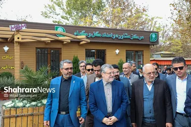 بهره برداری از مرکز مشاوره و امداد گل و گیاه در پارک نیلوفر آبی