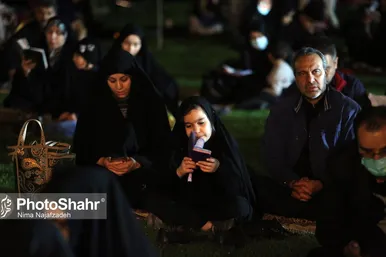 مراسم احیاء شب بیست و سوم ماه رمضان در بوستان های ملت و کوهسنگی