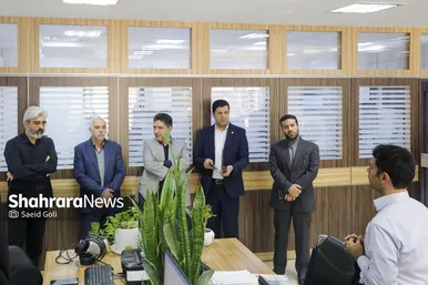 گزارش تصویری | بازدید مدیرکل امور شعب بانک ملی خراسان رضوی از مؤسسه فرهنگی شهرآرا (۲۶ آبان ۱۴۰۳)