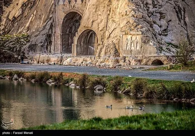 ایران زیباست | طبیعت پاییزی طاق بستان - کرمانشاه
