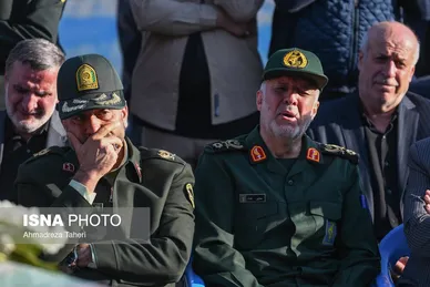 مراسم استقبال از پیکر شهید زاهدی