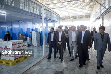 گزارش تصویری | بهره‌برداری از دو نیروگاه خورشیدی ۷ مگاواتی در مشهد