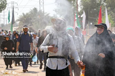 نذر آب در مسیر کربلا