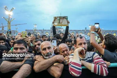 تصاویری از استقبال و تشییع پیکر رئیس جمهور رئیسی و شهدای خدمت در مشهد
