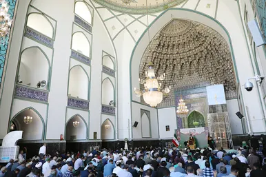 مراسم بزرگداشت سالگرد شهدای دولت در مسجد گوهر شاد