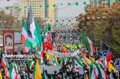 گزارش تصویری | راهپیمایی روز قدس در مشهد - ۳