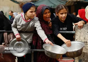 قحطی در  غزه