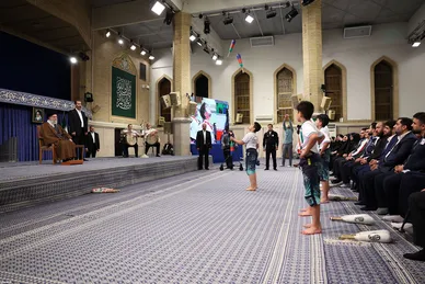 عکس‌هایی از دیدار مدال‌آوران ورزشی و علمی با رهبر انقلاب (۲۸ مهرماه ۱۴۰۴)
