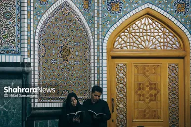 گزارش تصویری | مراسم احیای دومین شب قدر در حرم مطهر امام رضا (ع)