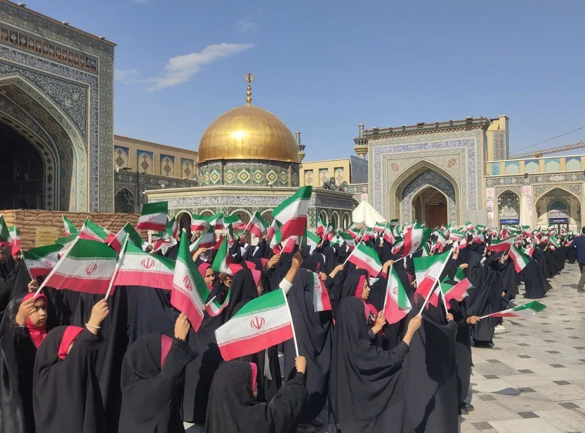 پویش ملی دانش‌آموزی «ایران سرافراز» در مشهد آغاز شد 