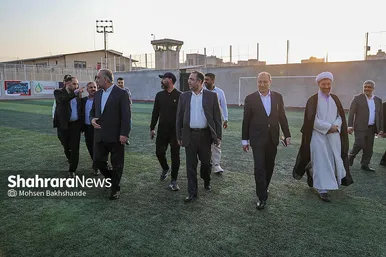 گزارش تصویری | افتتاح مجموعه ورزشی زندان مشهد با حضور رییس سازمان زندانهای کل کشور
