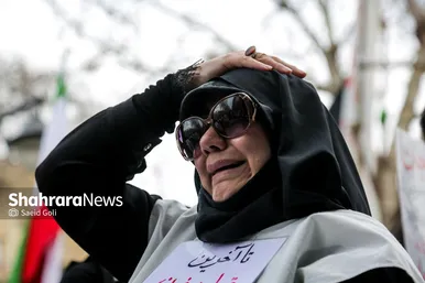 گزارش تصویری | پیاده‌روی ماتم‌زدگان شهادت قائد انقلاب در مشهد (۱۰ اسفند ۱۴۰۴)