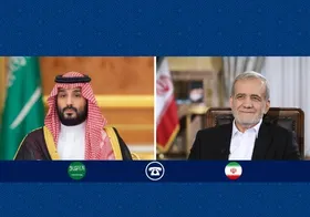 پزشکیان از حمایت&zwnj;های کشور&zwnj;های اسلامی از ملت ایران در وقایع اخیر قدردانی کرد | بن سلمان:عربستان تهدید و تنش علیه ایران را غیرقابل&zwnj;پذیرش می&zwnj;داند