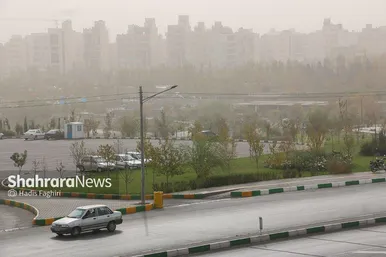 هوای مشهد در وضعیت خطرناک (۲۷ آبان)