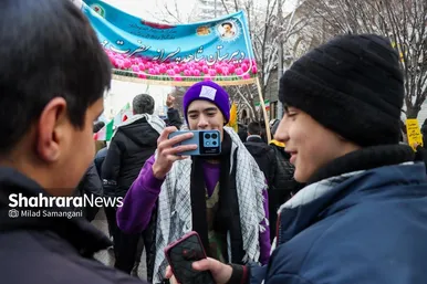 گزارش تصویری | راهپیمایی ۲۲ بهمن ۱۴۰۳ در مشهد