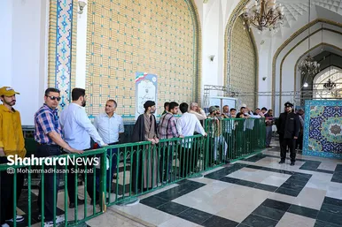 عکس‌هایی از مرحله دوم انتخابات چهاردهمین دوره ریاست‌جمهوری در مشهد (۶)