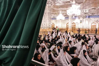 بزرگداشت مقام پرستار در حرم رضوی
