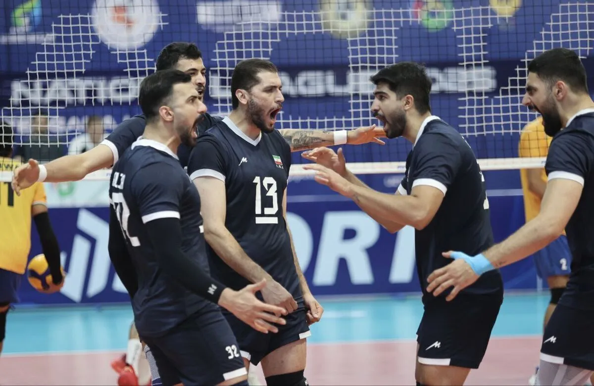 والیبال ایران قهرمان جام کاوا شد
