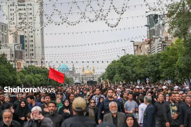 مشهد در ماتم رئیس جمهور شهید (۱)