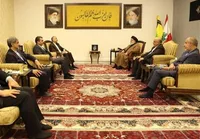 امیرعبداللهیان با سیدحسن نصرالله در بیروت دیدار کرد