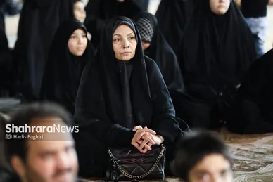 گزارش تصویری | مراسم روضه خوانی شب هشتم  ماه محرم در خیابان های مشهد